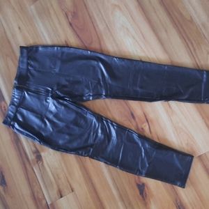 Hue Studio Faux leather pants